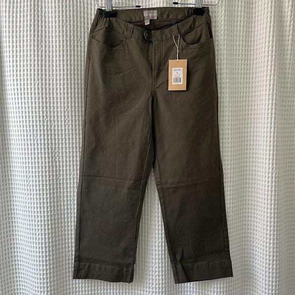 Royal Robbins NEW Billy Goat II Crop Pants in Everglade, size 8 - Picture 1 of 4